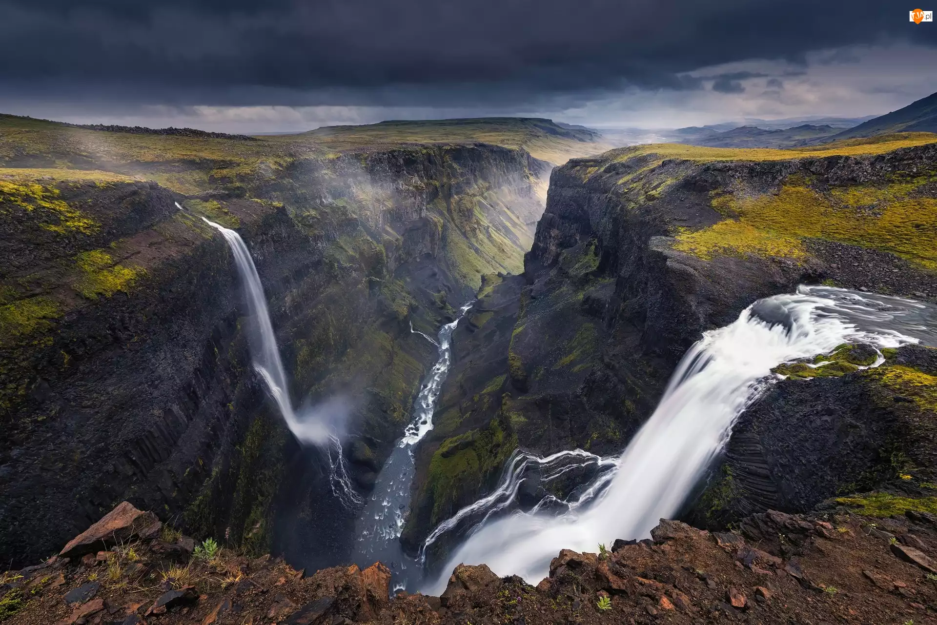 Wodospady, Islandia, Rzeka