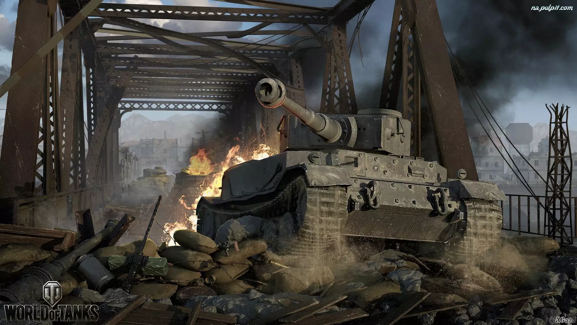 Most, Gra, World of Tanks, Czołg