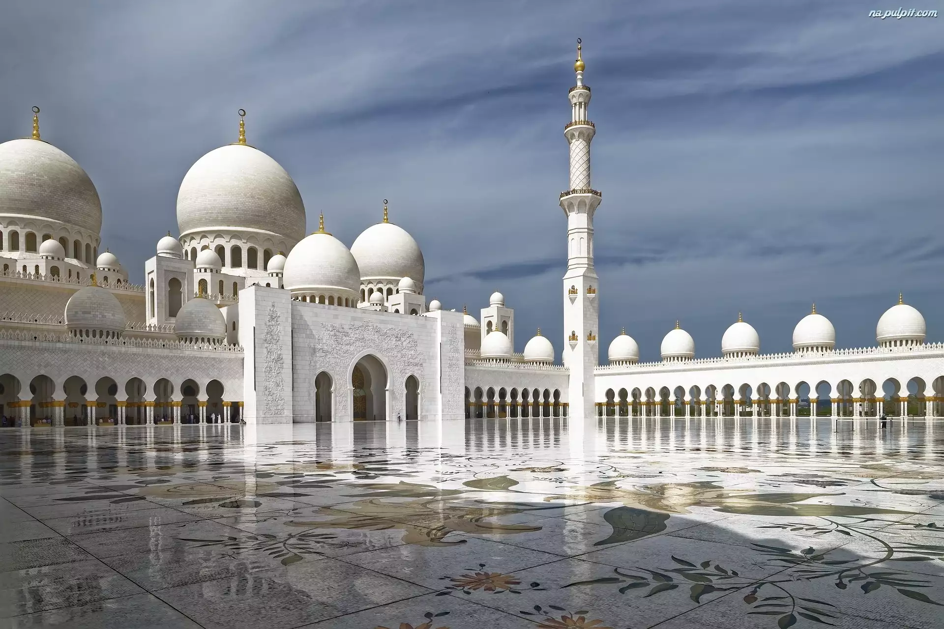 Zjednoczone Emiraty Arabskie, Wielki Meczet Szejka Zayeda, Miasto Abu Dhabi