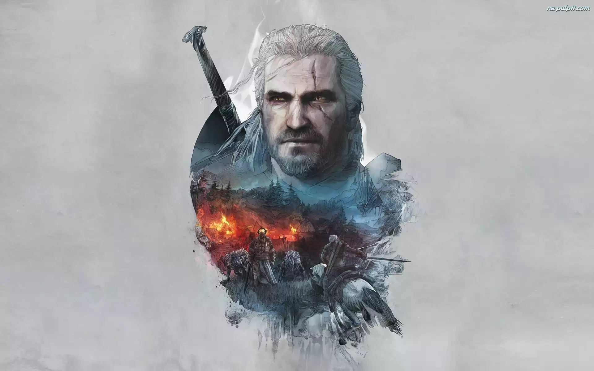Wojownik, Geralt, Wiedżmin 3: Dziki Gon