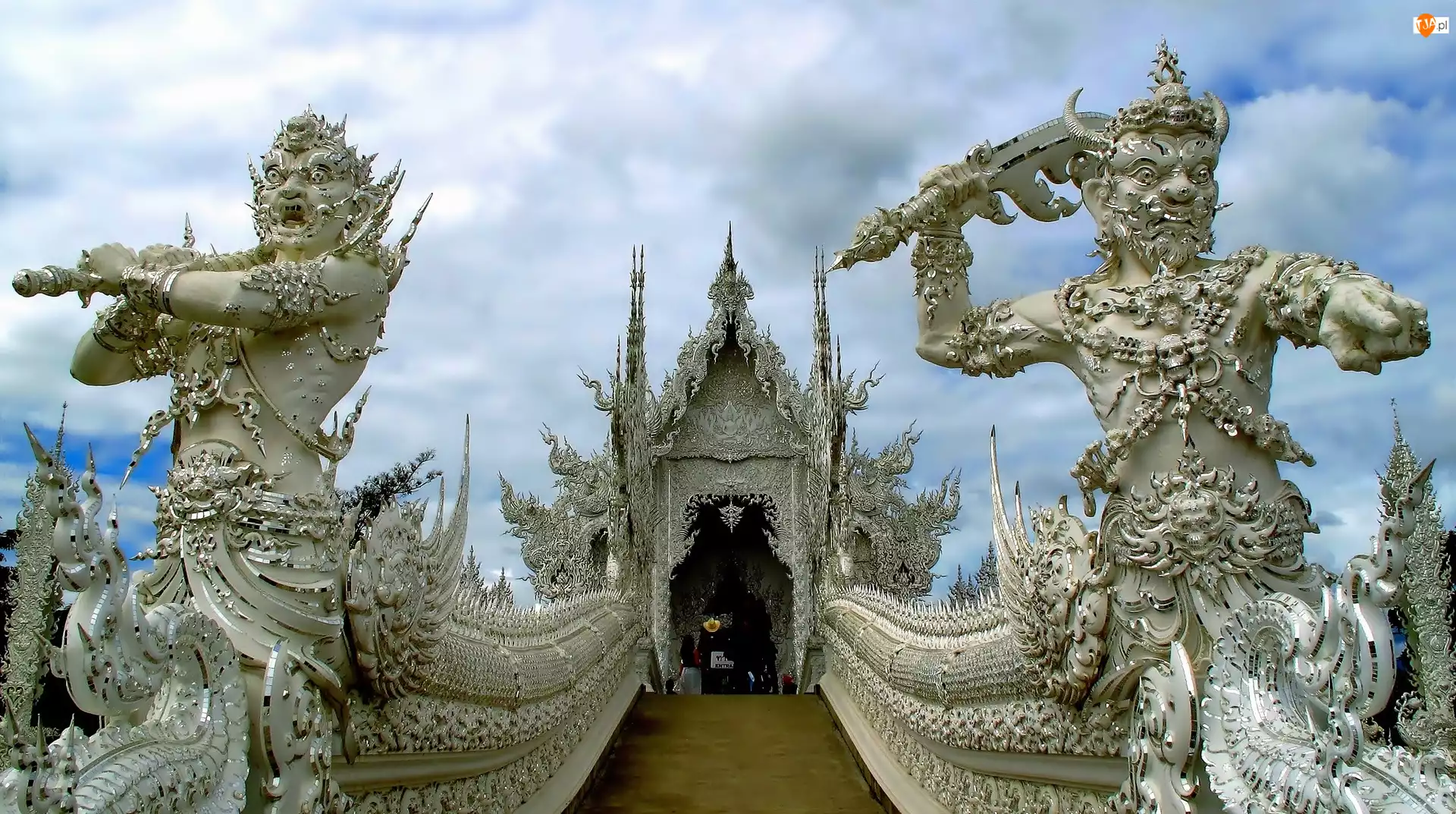 Tajlandia, Biała Świątynia, Wat Rong Khun, Prowincja Chiang Rai