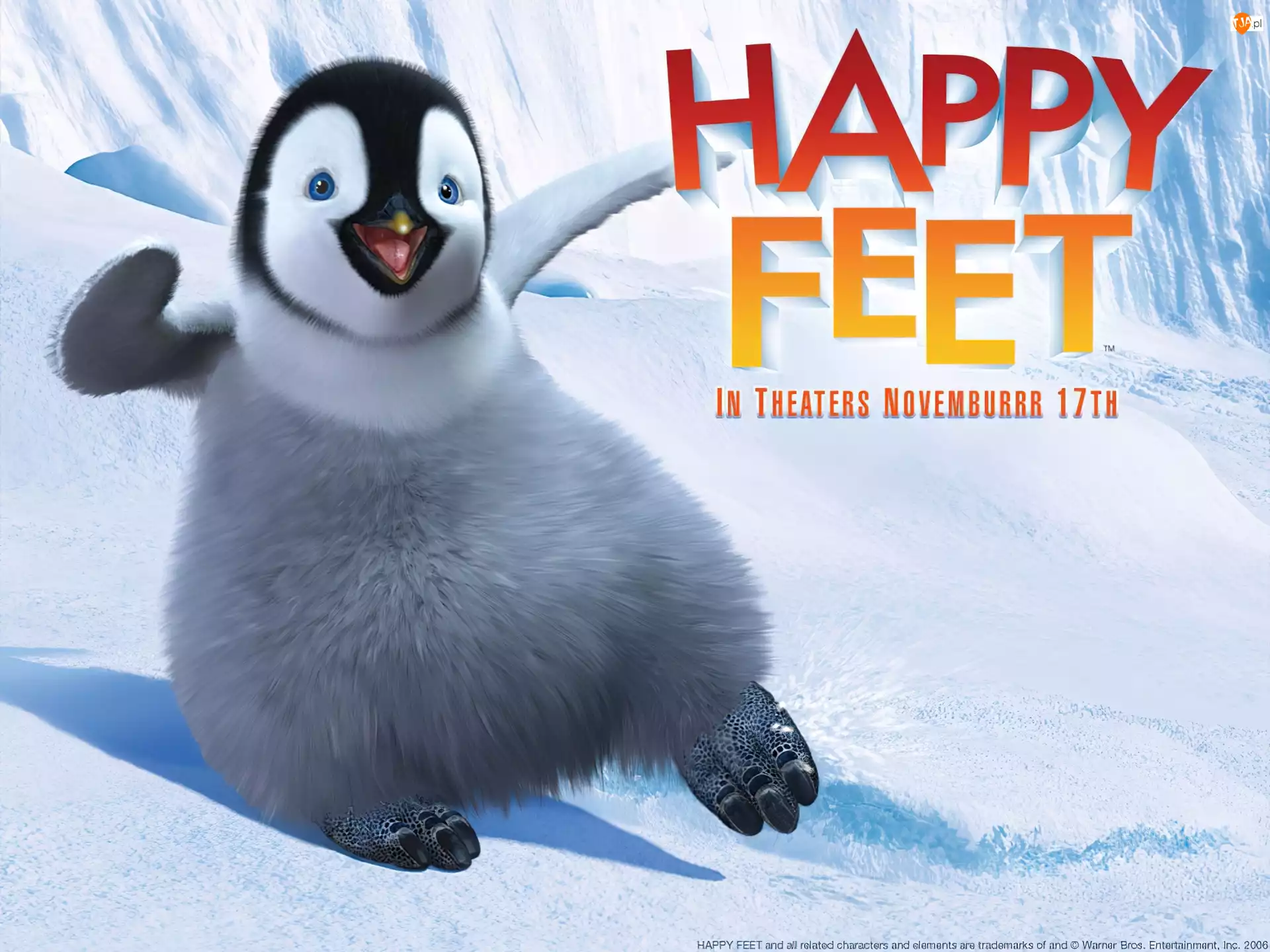 pingwin, Tupot małych stóp, Happy Feet, stepujący