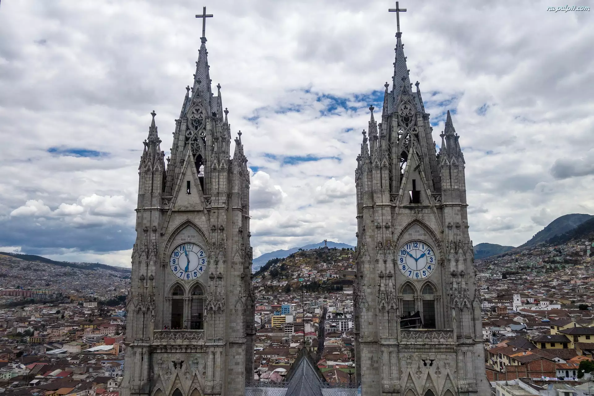 Katedra, Ekwador, Kościół, Bazylika del Voto Nacional, Quito