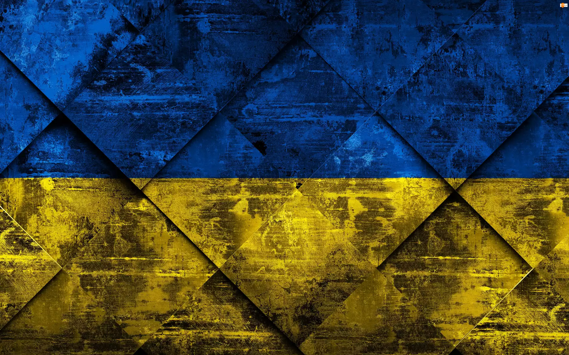 Grafika, Flaga, Ukraina