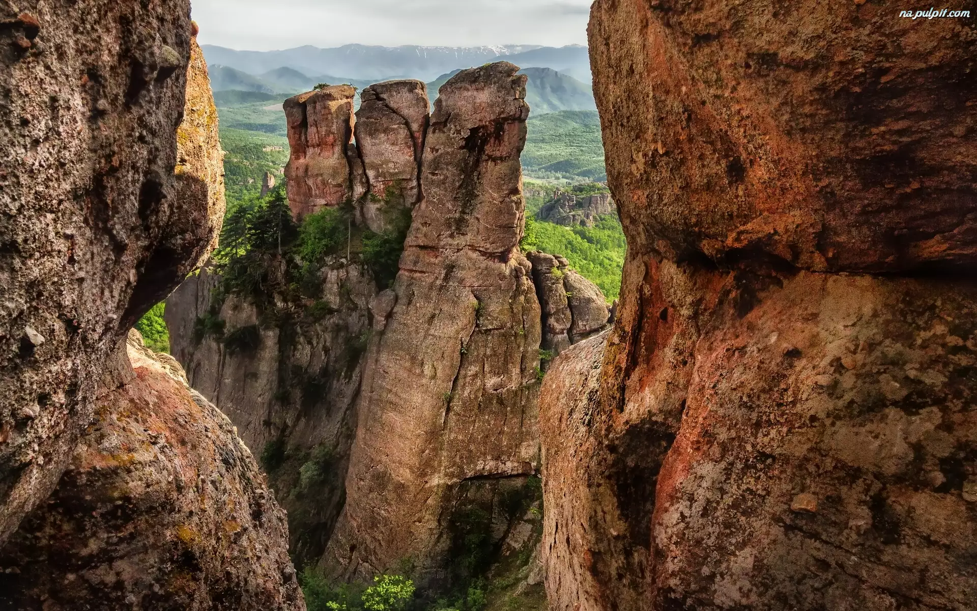 Pasmo Stara Planina, Skały, Bułgaria, Góry Bałkańskie, Bełogradczik, Belogradchik Rocks, Formacja