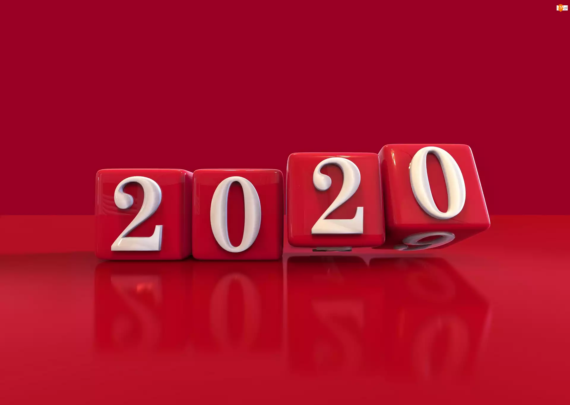 2020, Czerwone, Kostki