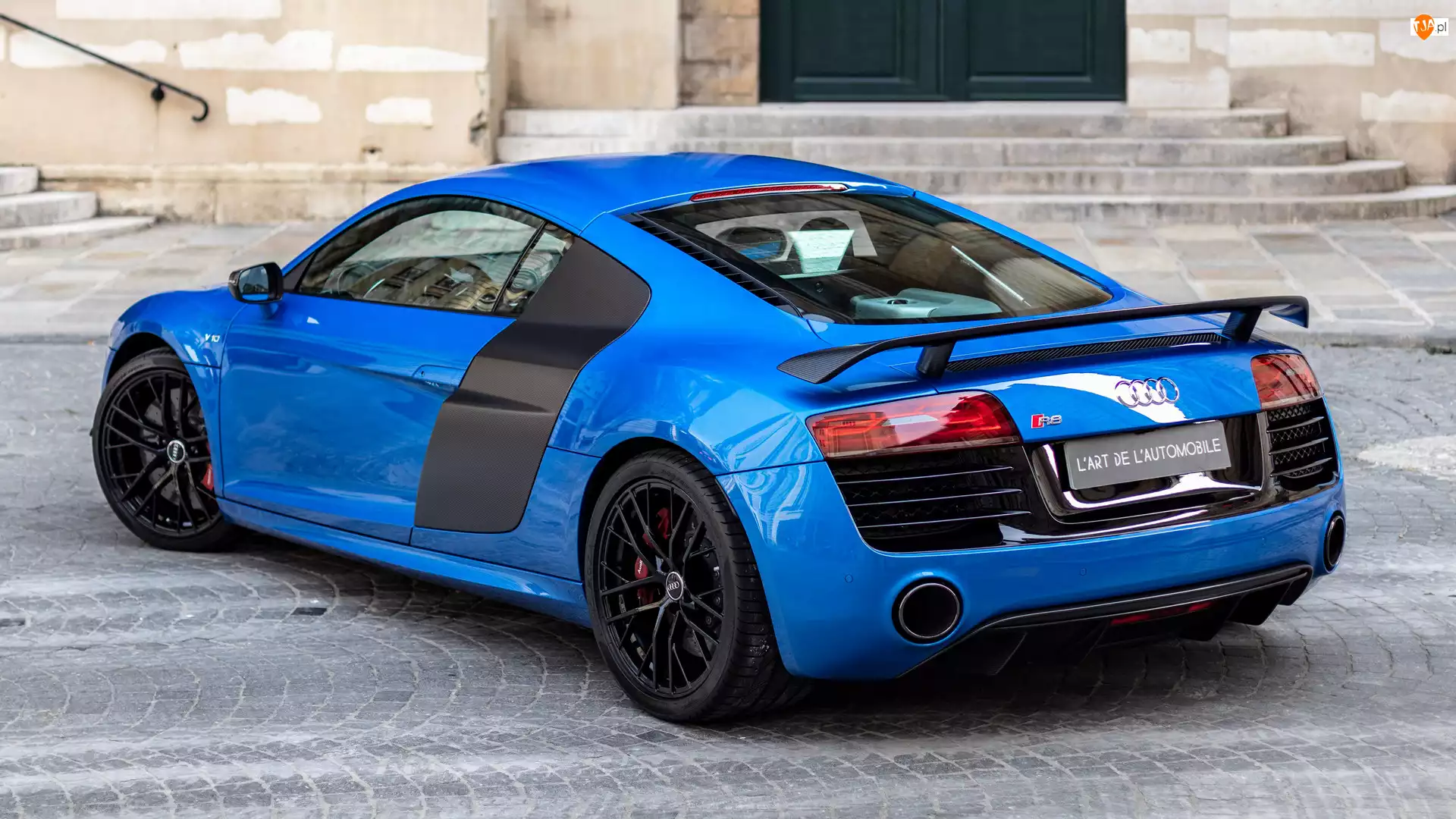 Niebieskie, Audi R8, Coupe