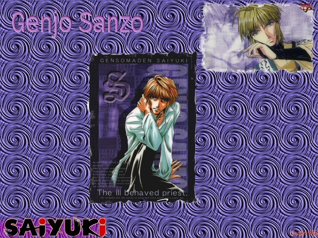 sanzo, Saiyuki, spirala, postacie