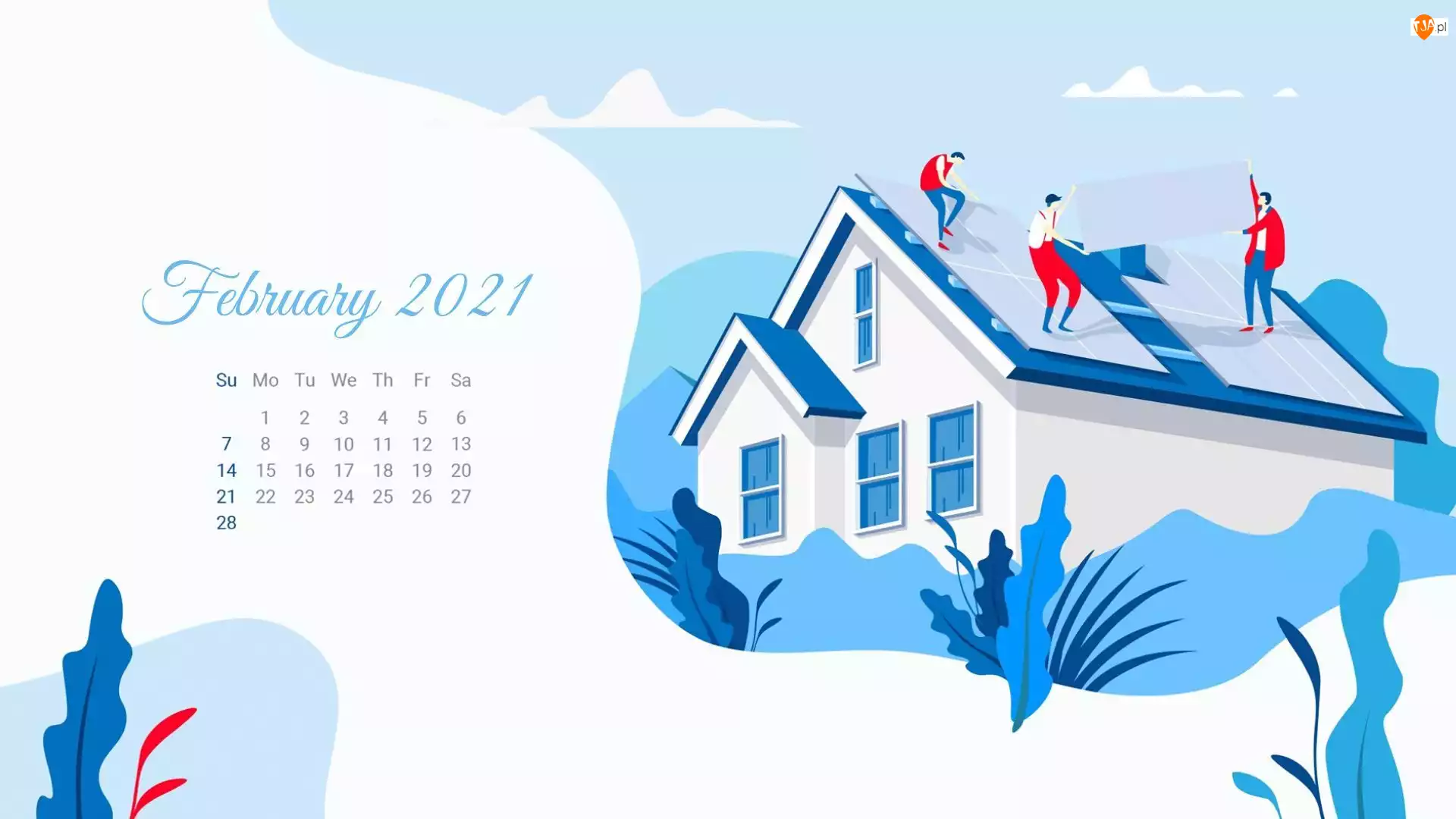 Dom, Kalendarz, Luty, 2021