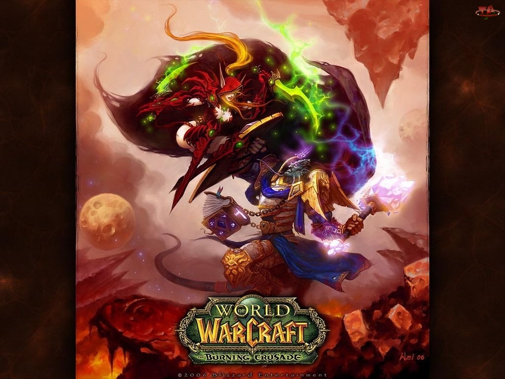 kobieta, World Of Warcraft The Burning Crusade, wojownik, walka