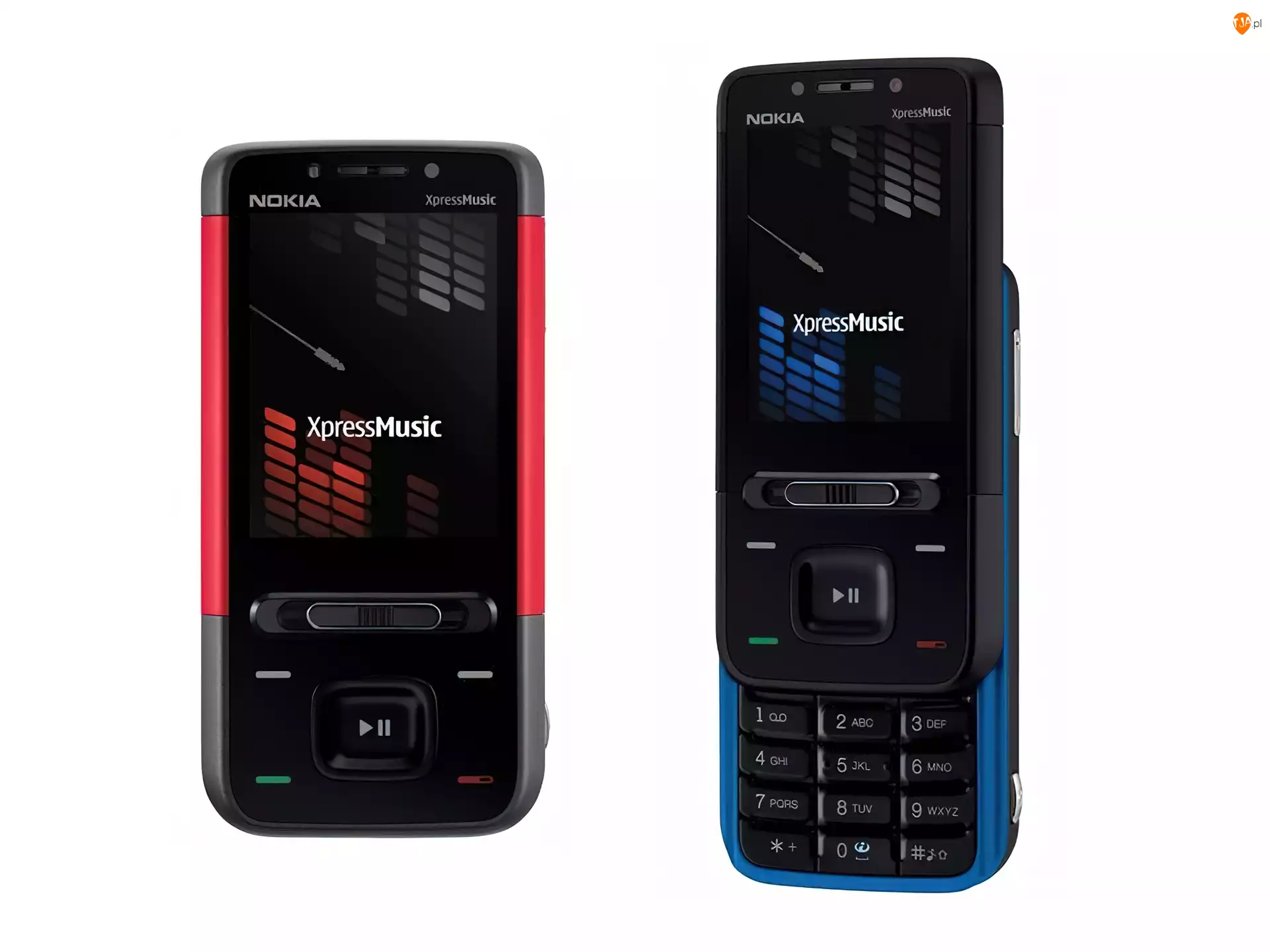 Niebieska, Nokia 5610 XpressMusic, Czarna