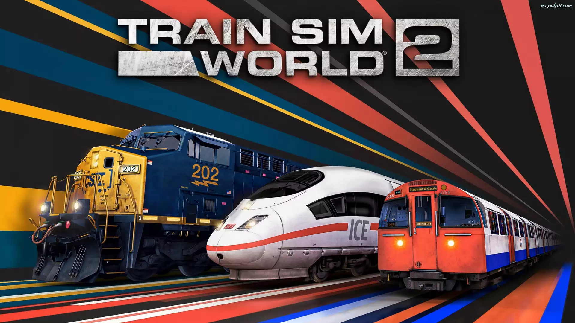 Lokomotywy, Gra, Train Sim World 2, Pociągi