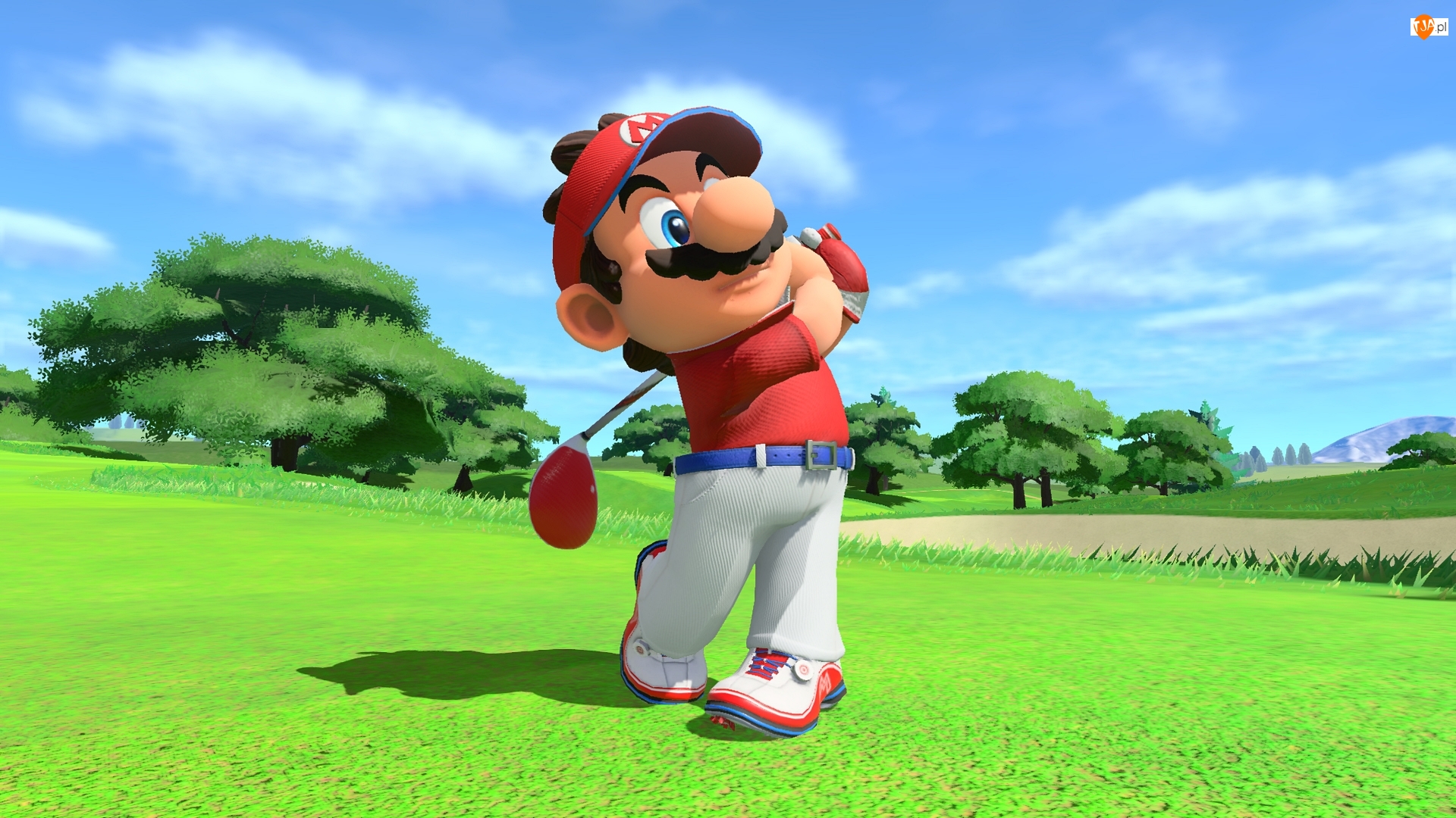 Mario Golf Super Rush, Postać, Mario, Gra