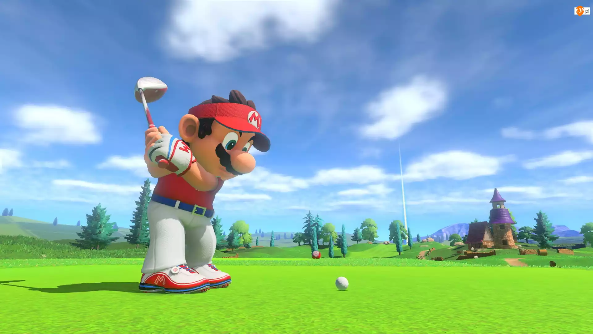 Mario, Postać, Golf, Mario Golf Super Rush, Pole, Gra