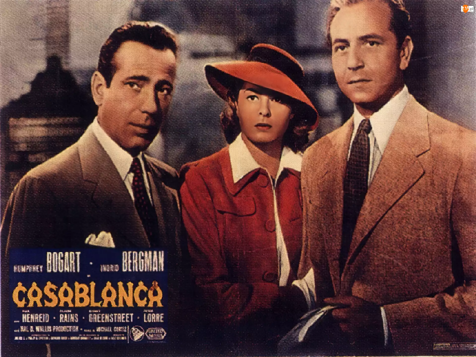 Humphrey Bogart, Casablanca, Paul Henreid, Ingrid Bergman