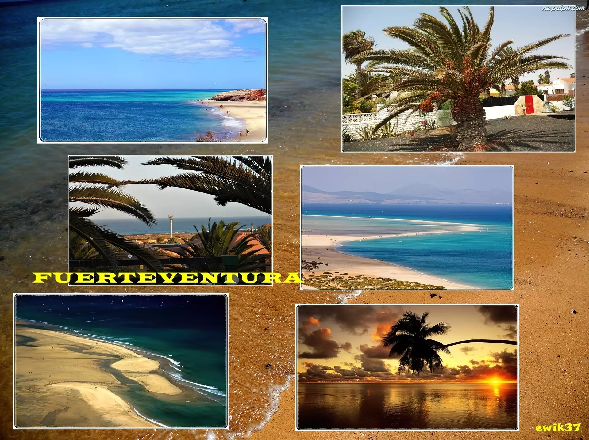 Napis, Wyspa, Kanaryjska, Fuerteventura
