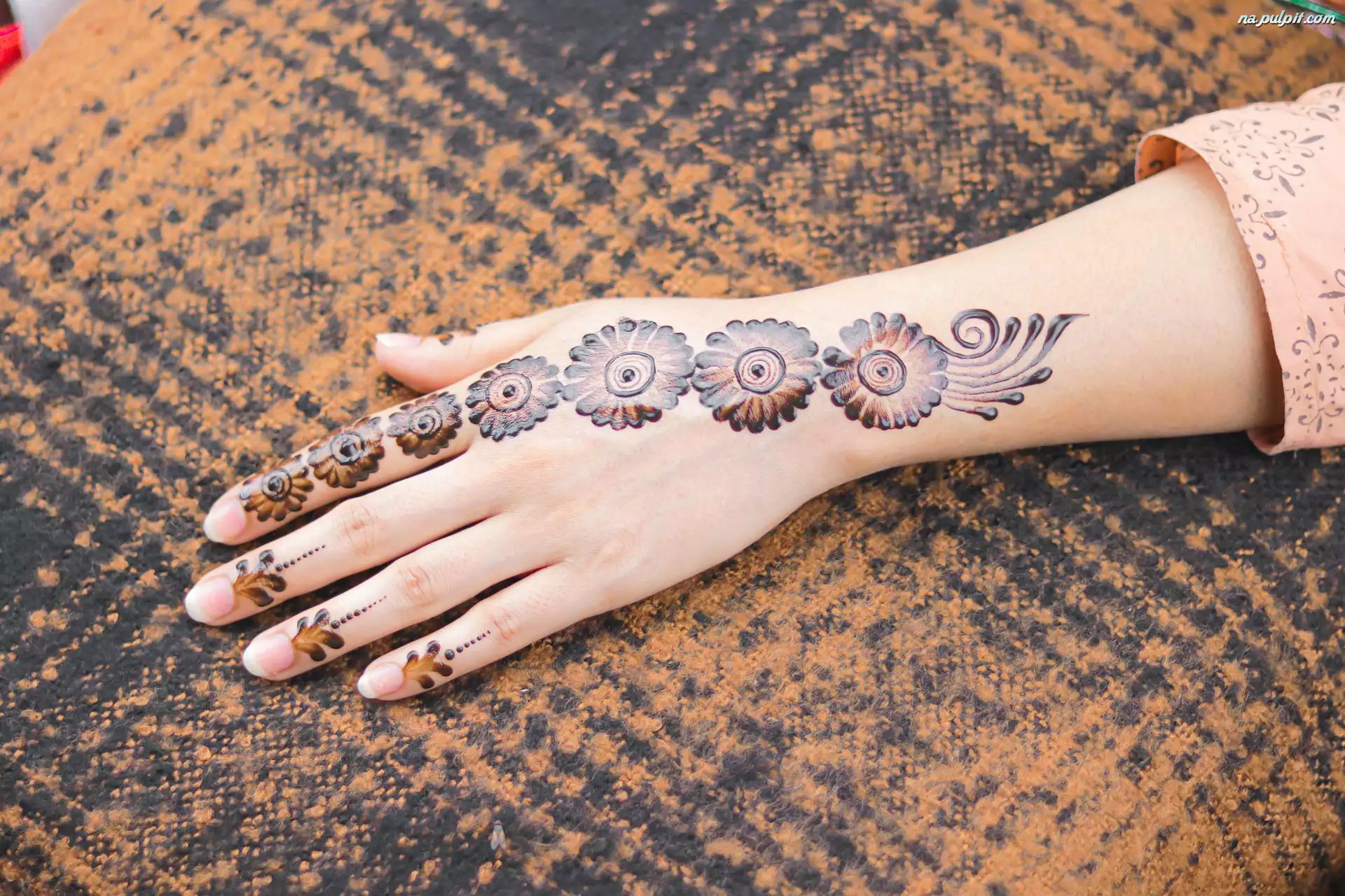 Ręka, Tatuaż, Henna