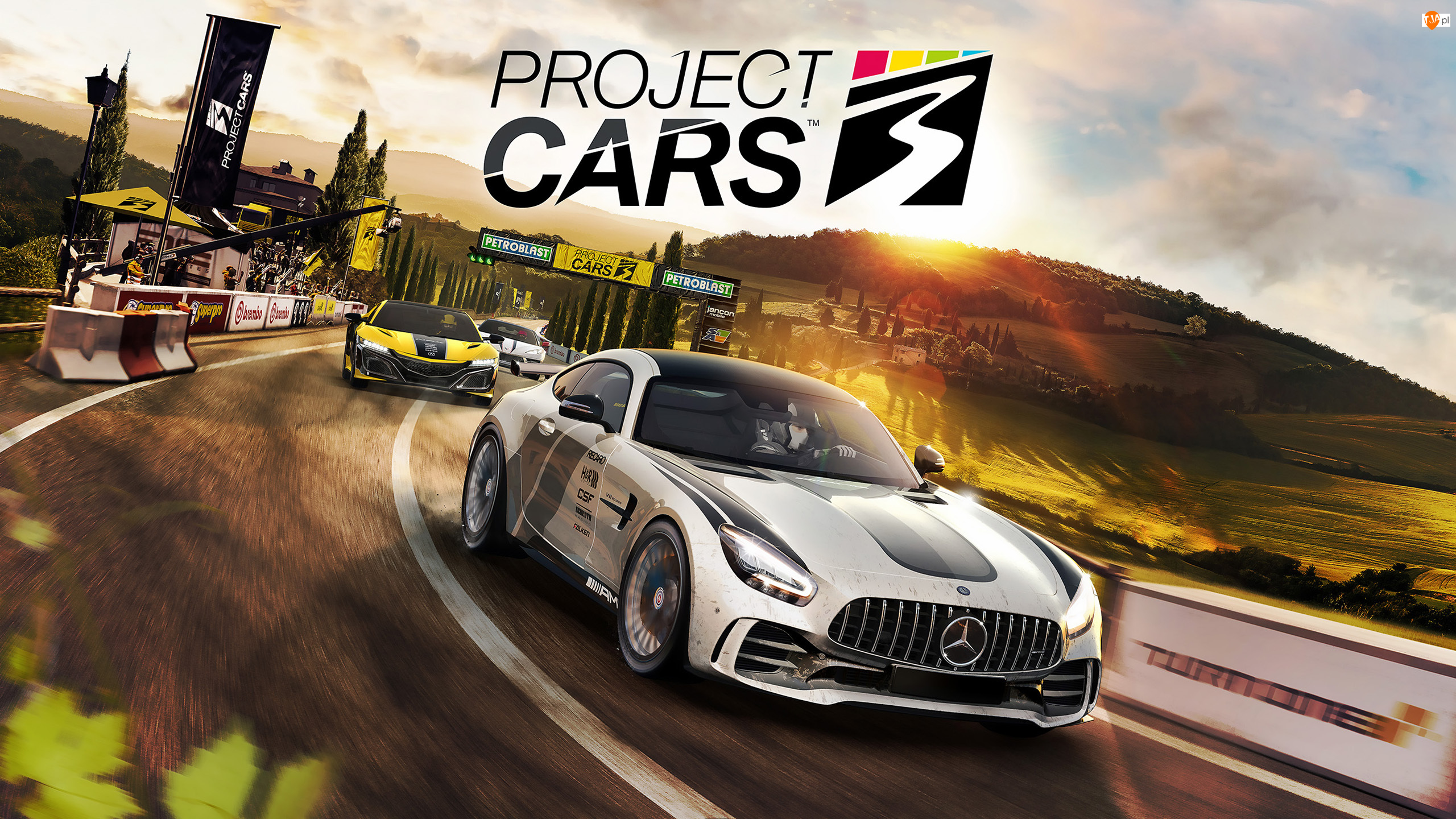 Project CARS 3, Samochody, Wyścig, Gra, Tor, Mercedes-AMG GT R, Sportowe
