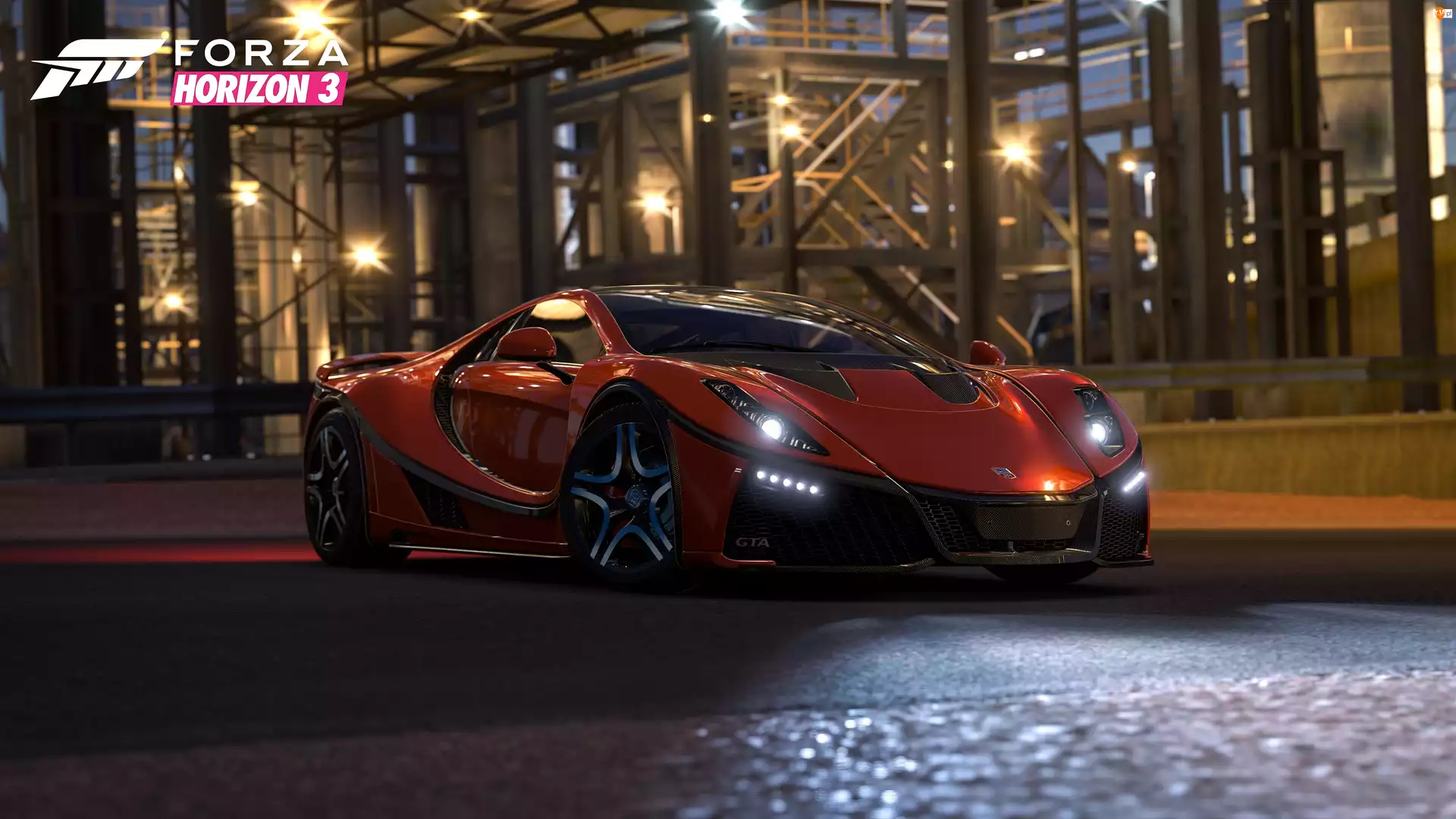 Forza Horizon 3, Samochód, GTA Spano, Gra