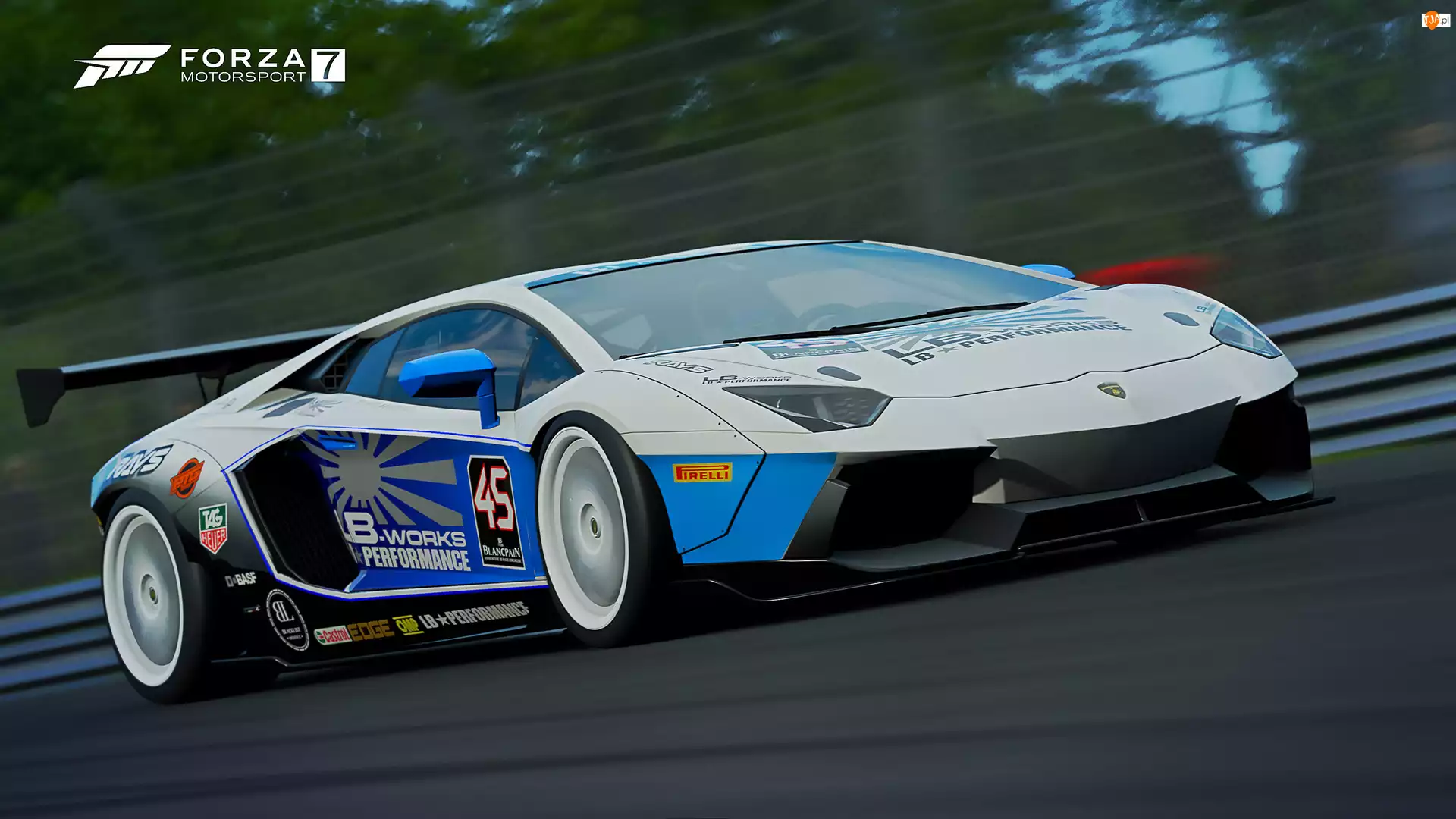 Tor, Gra, Forza Motorsport 7, Lamborghini Aventador LP700-4