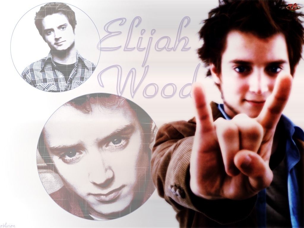 palce, Elijah Wood, ręka