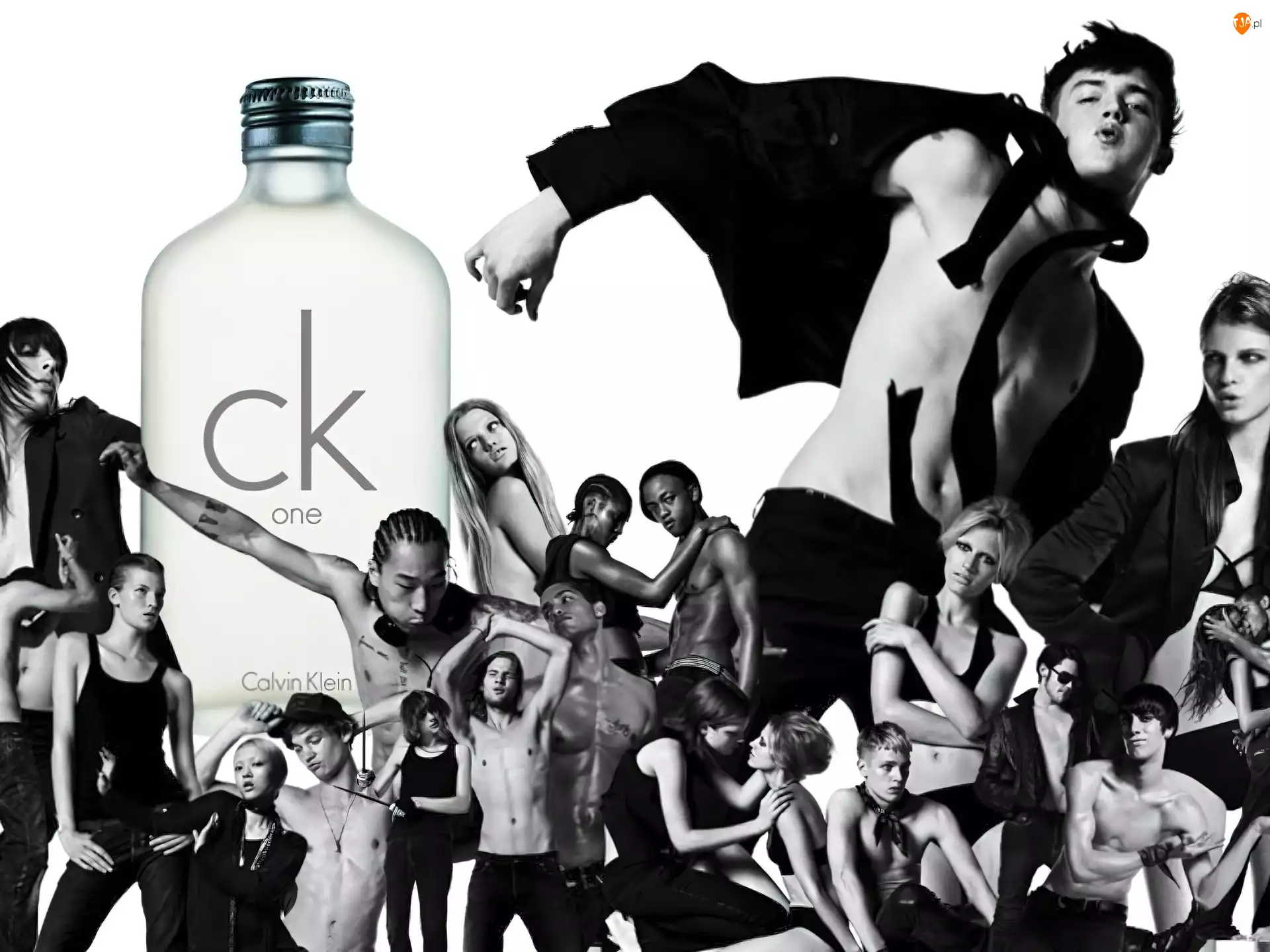 flakon, ludzie, one, Calvin Klein, perfumy