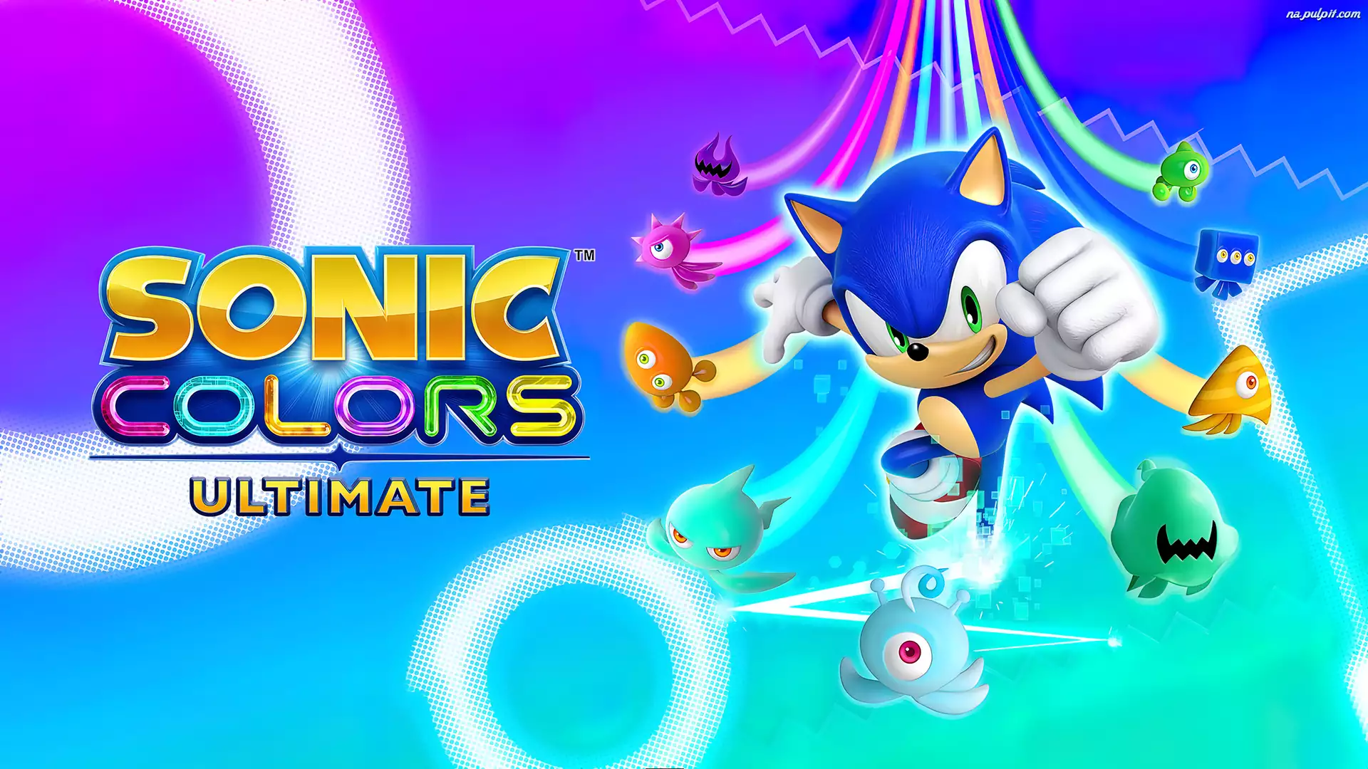 Postać, Plakat, Sonic Colors Ultimate, Gra, Sonic