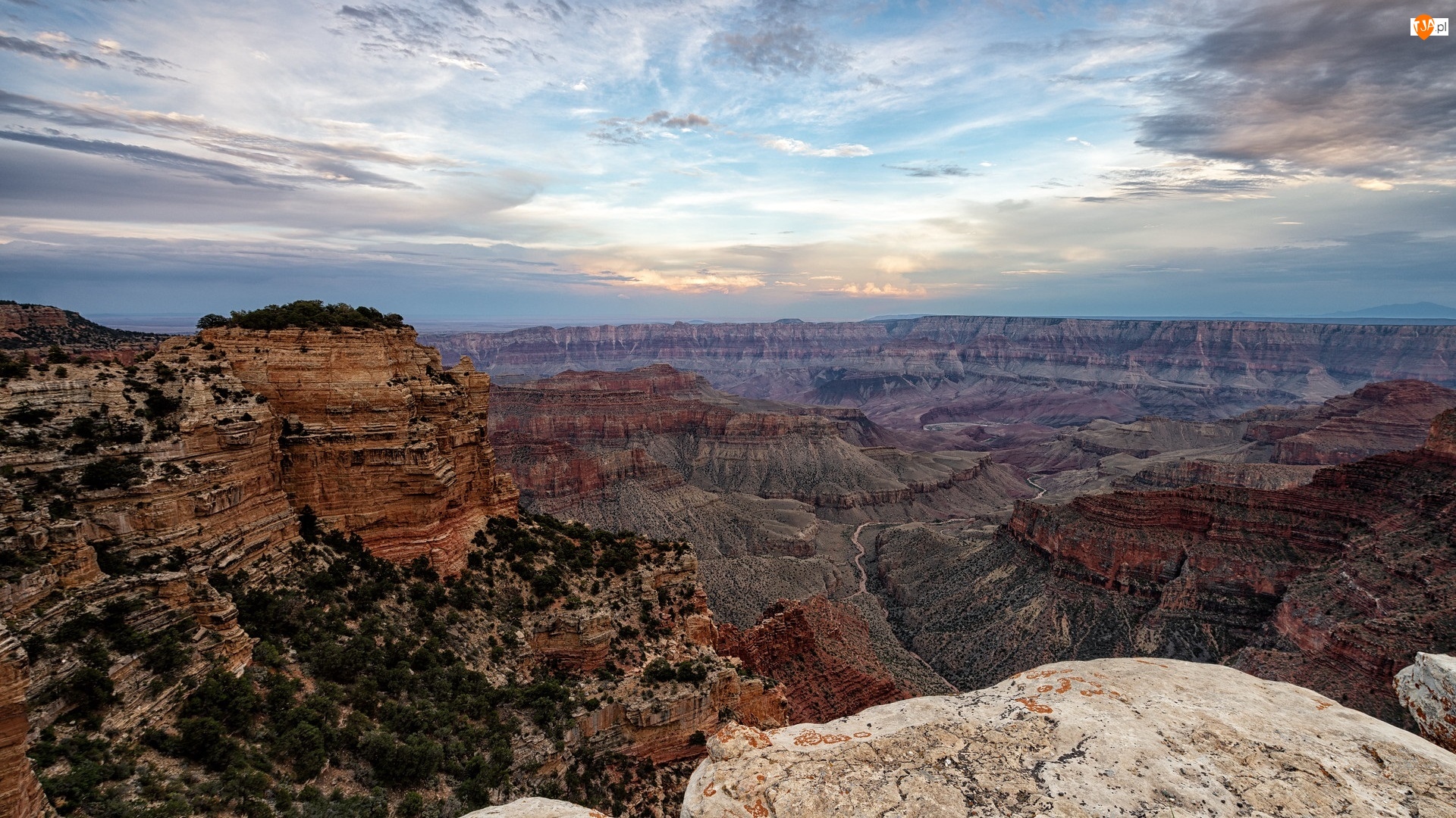 Kanion, Skały, Grand Canyon, Stany Zjednoczone, Park Narodowy Wielkiego Kanionu, Arizona