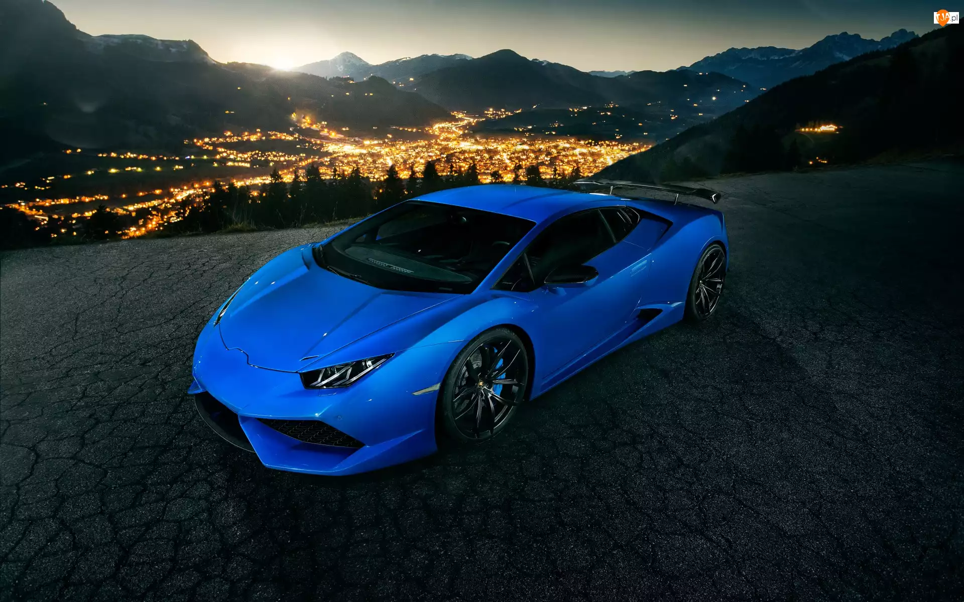 Lamborghini Huracan, Niebieskie