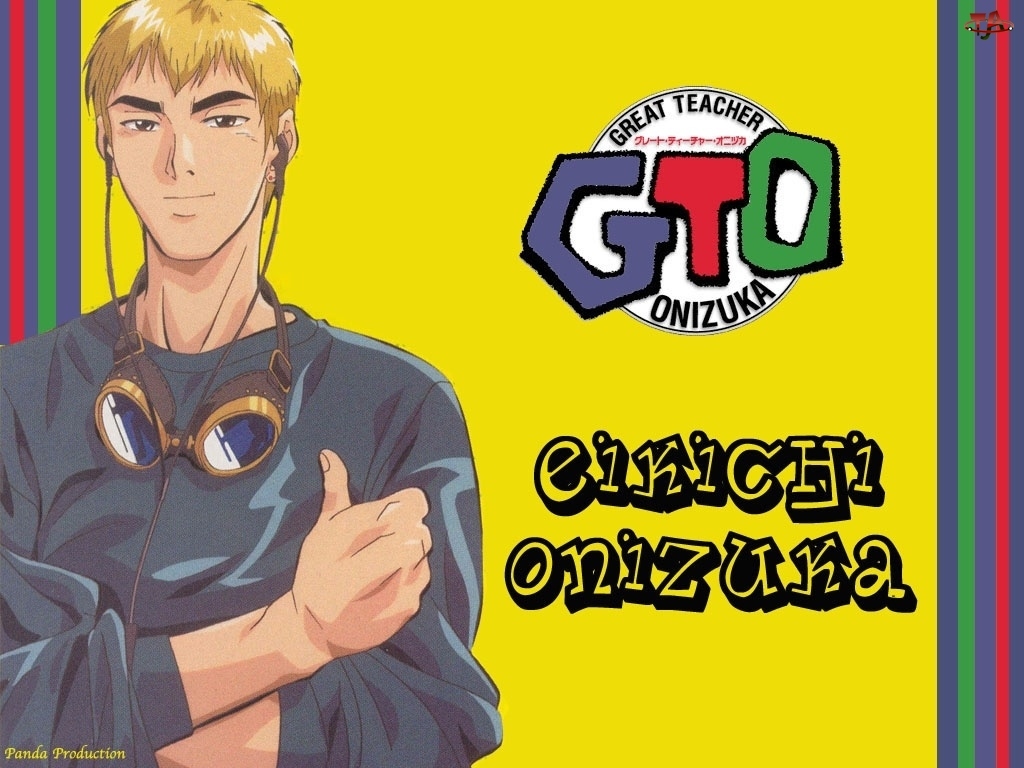 gogle, Great Teacher Onizuka, napisy, postać, logo