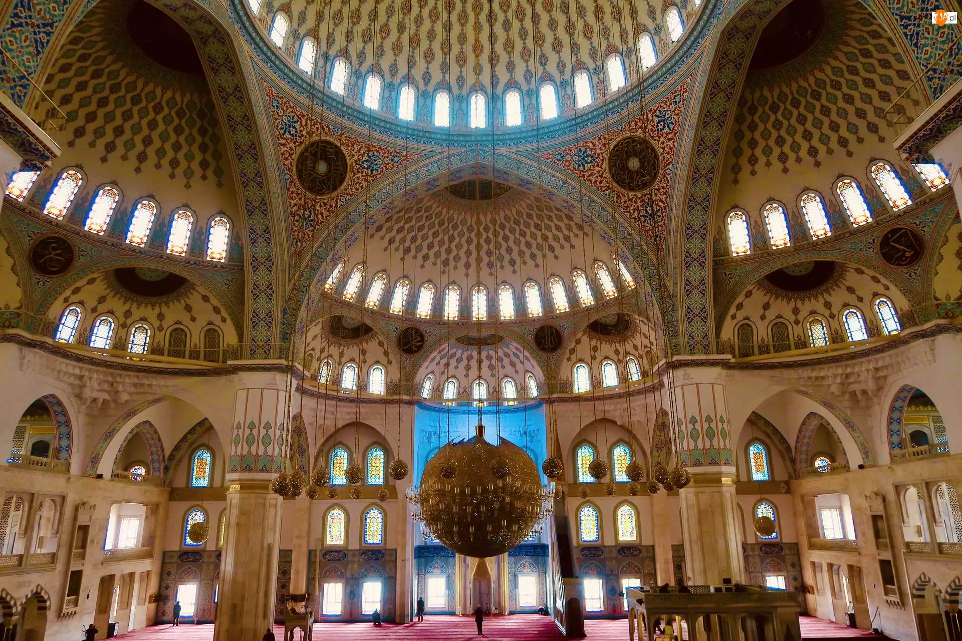 Turcja, Wnętrze, Meczet Kocatepe, Ankara