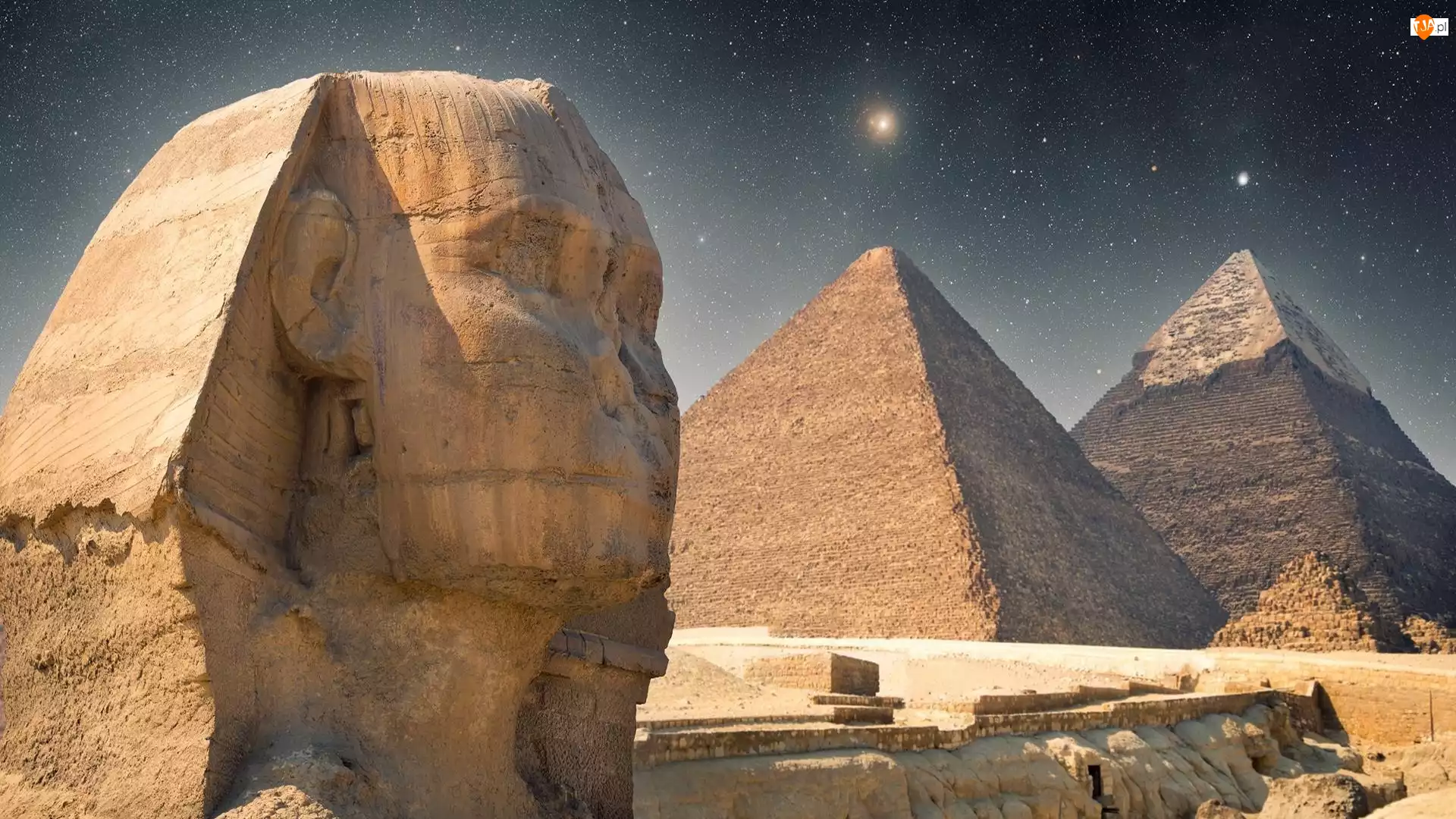 Piramidy, Egipt, Monumenty, Sfinks