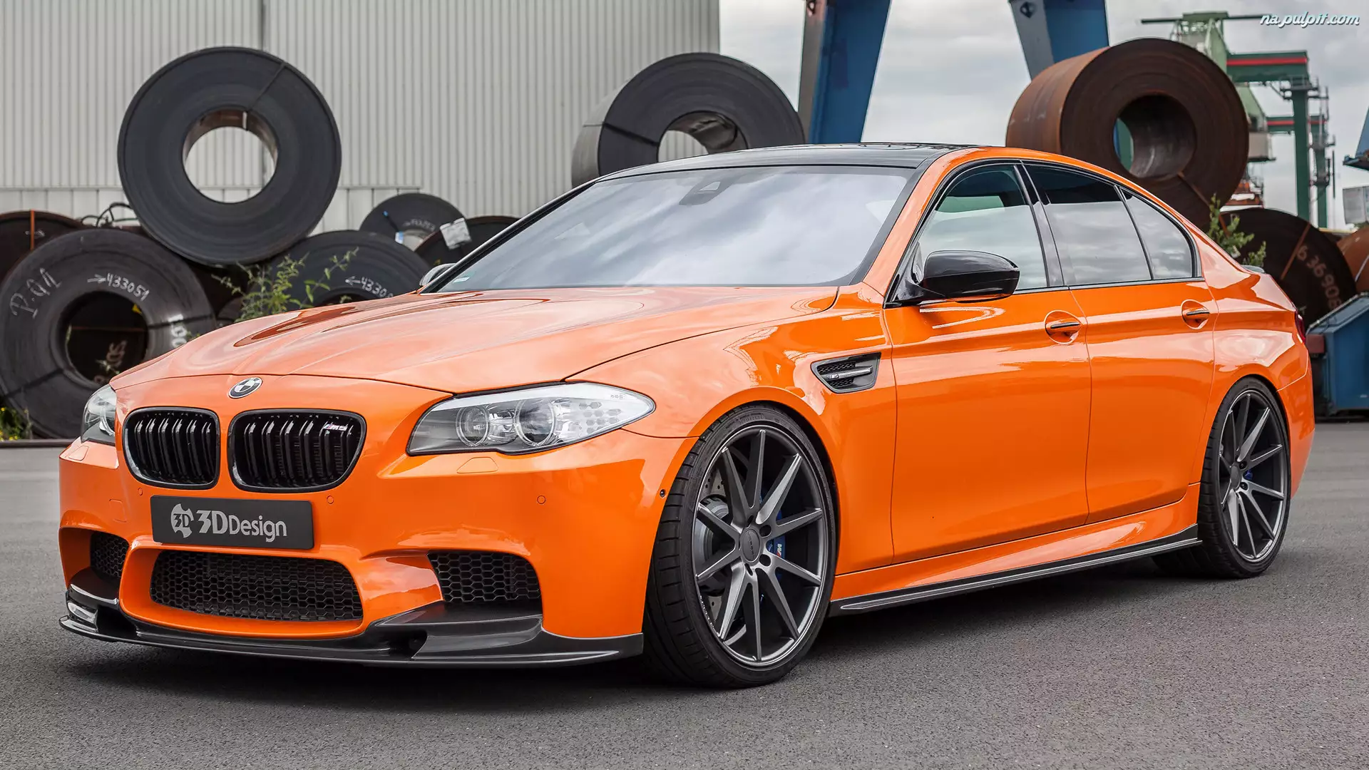 BMW M5 by 3D Design, Pomarańczowe
