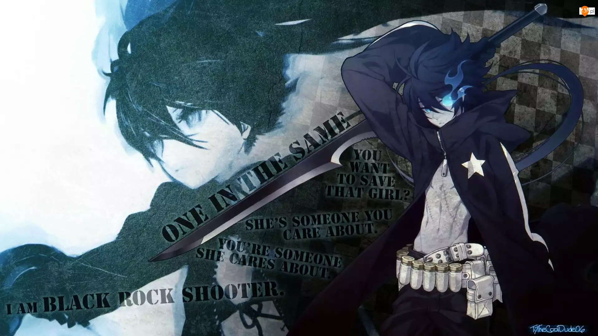 Black Rock Shooter, Anime, Manga