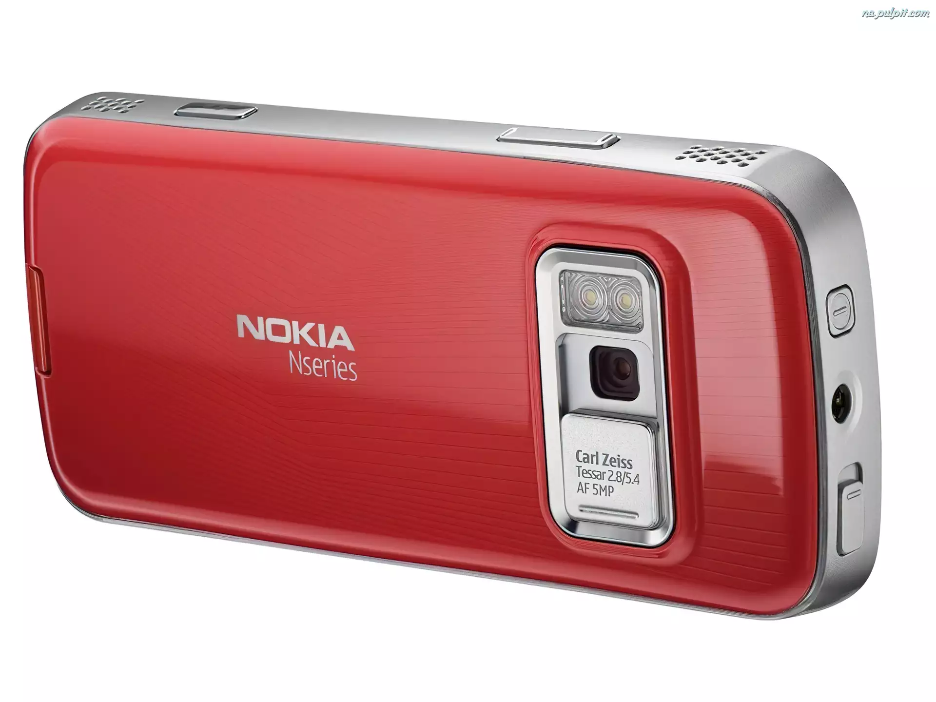 Srebrny, Nokia N73, Czerwony
