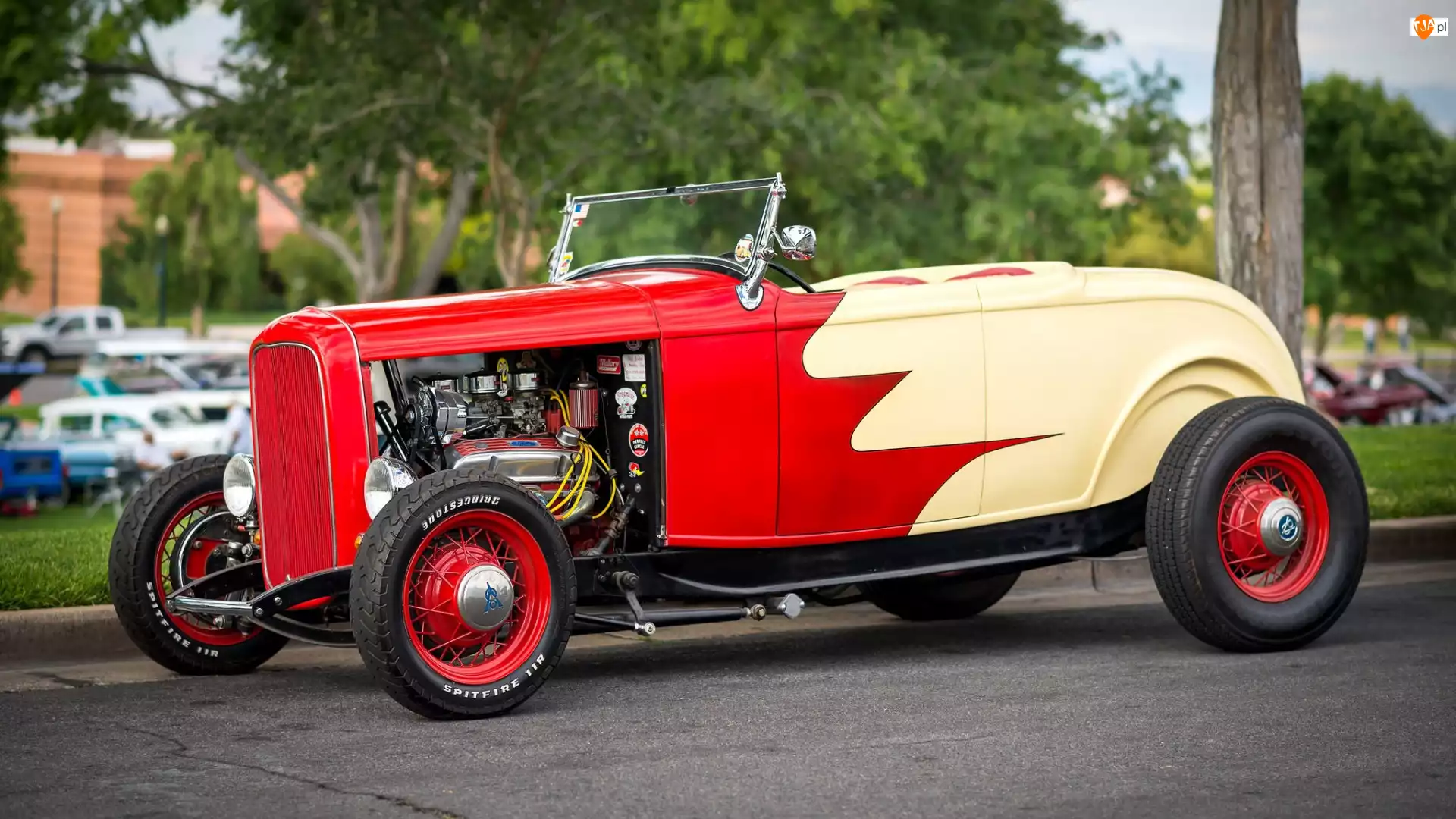 1932, Hot Rod, Zabytkowy, Ford