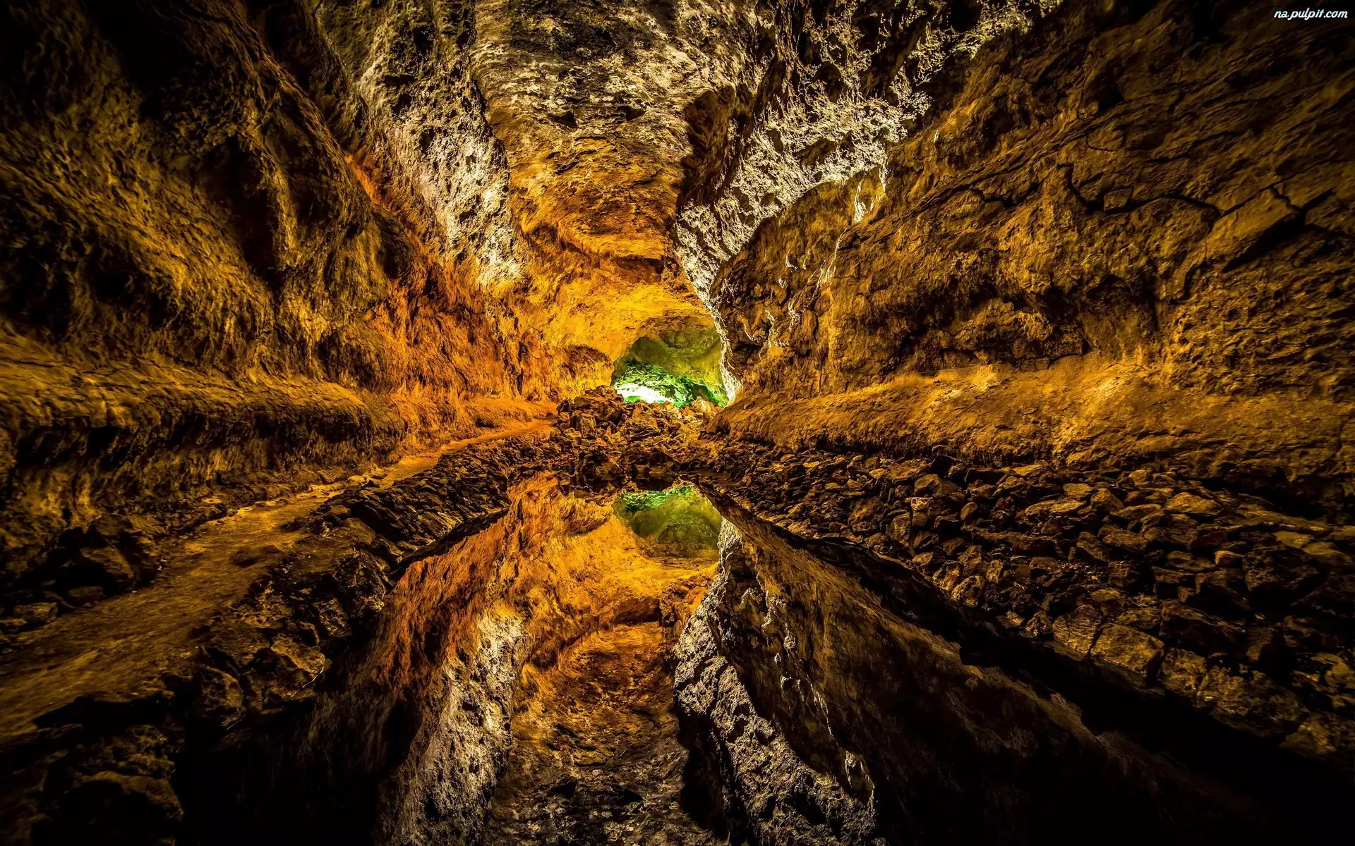 Jaskinia Cueva de los Verdes, Wyspy Kanaryjskie, Wyspa Lanzarote