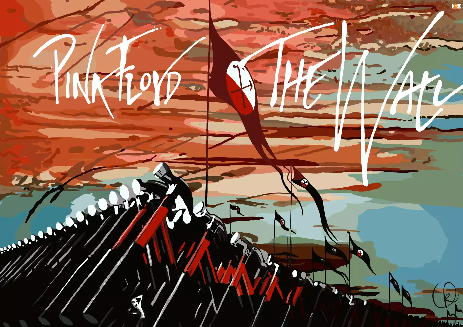 Another Brick in the Wall, Pink Floyd, Plakat