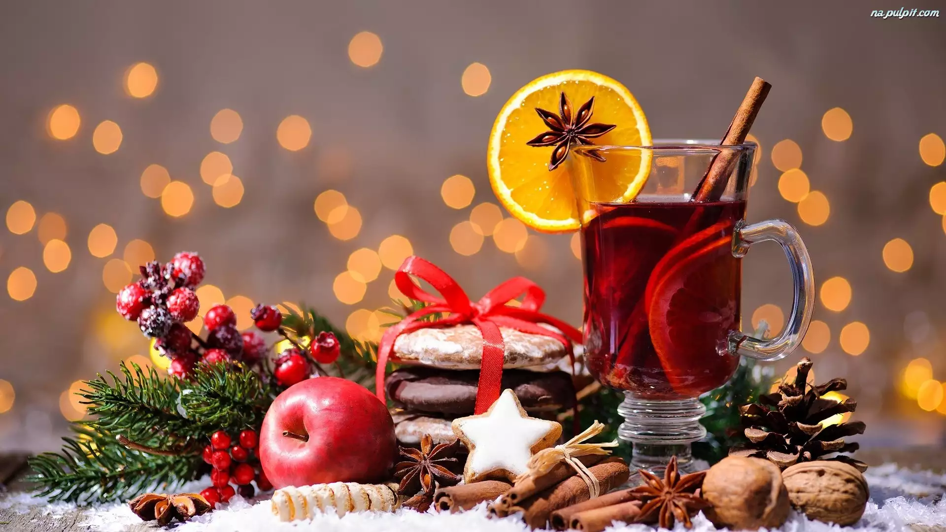 Herbata, Kompozycja, Świąteczna, Pierniki