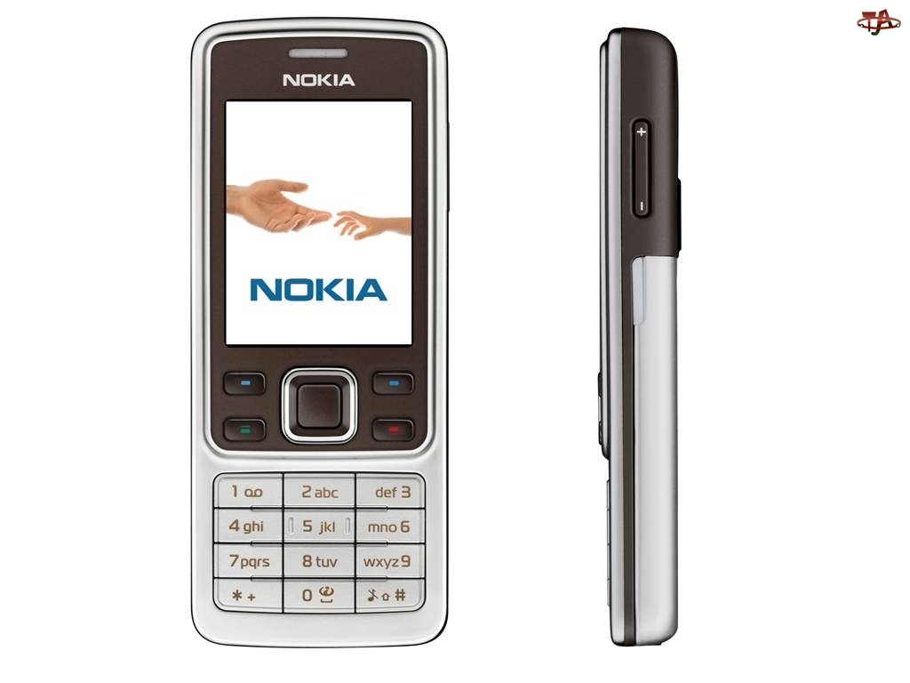 Nokia 6301, Bok, Srebrna, Przód