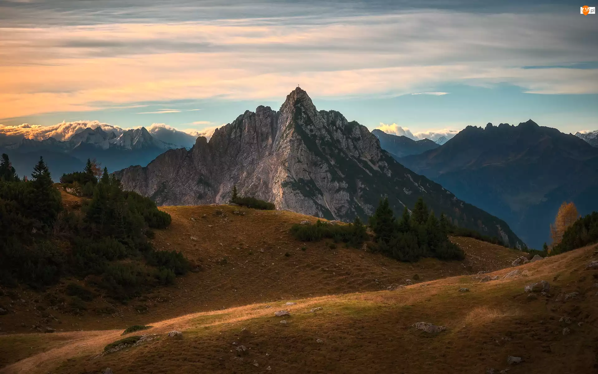 Austria, Góry, Alpy, Tyrol