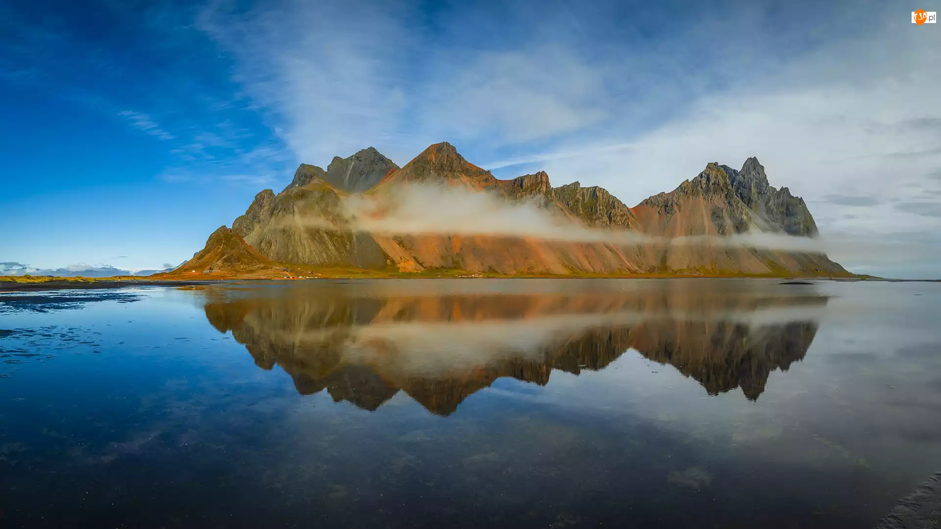 Morze, Islandia, Góra Vestrahorn