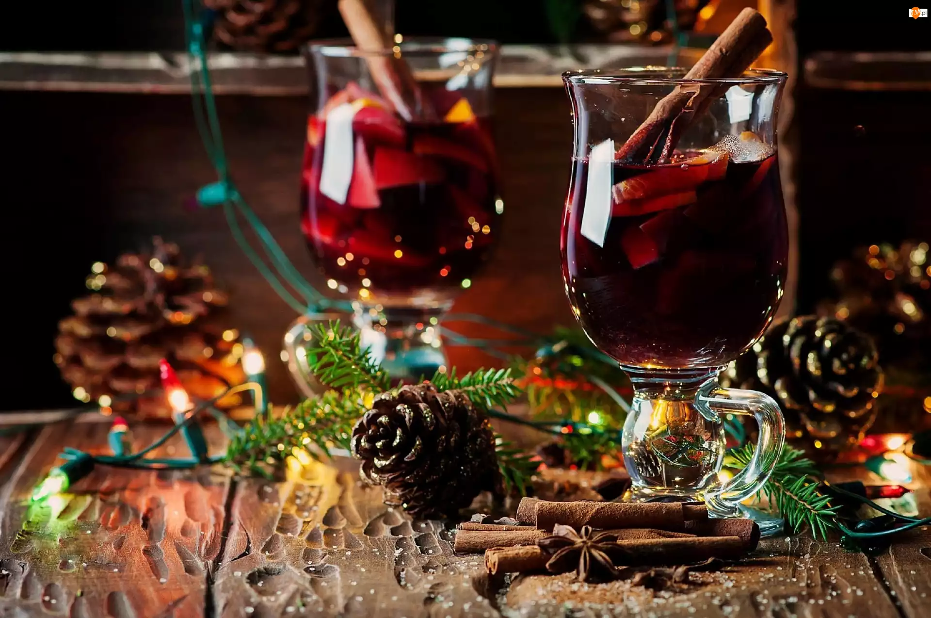 Wino, Świąteczna, Kompozycja, Grzane