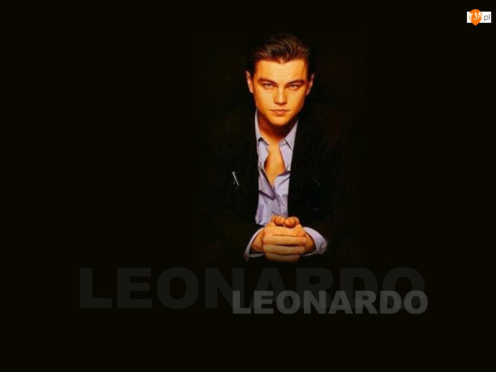 Leonardo DiCaprio, niebieska koszula
