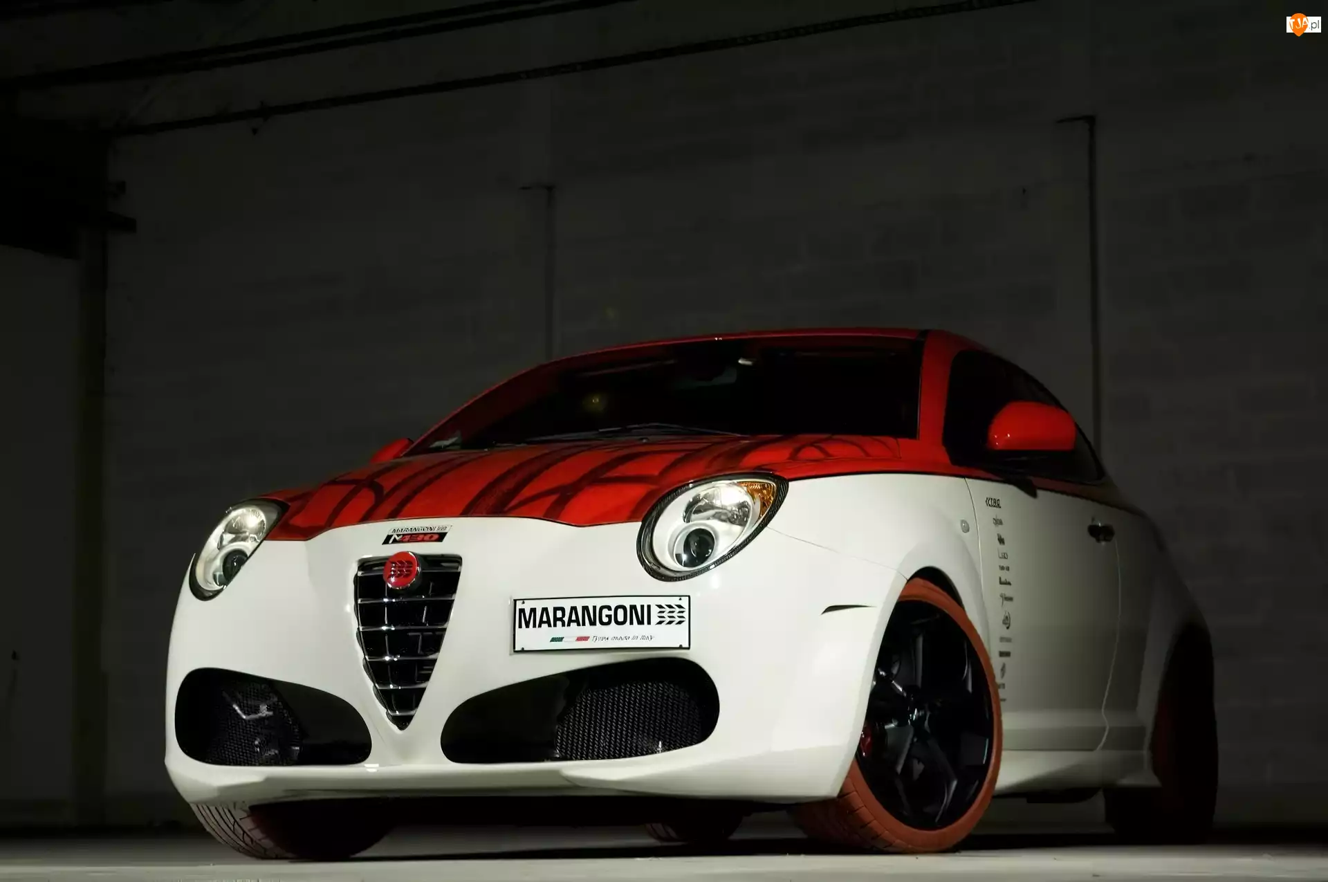 Opony, Alfa Romeo MiTo, Pomarańczowe