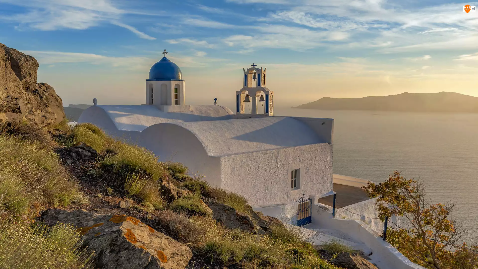 Grecja, Kaplica, Agiaa Theoskepasti, Santorini