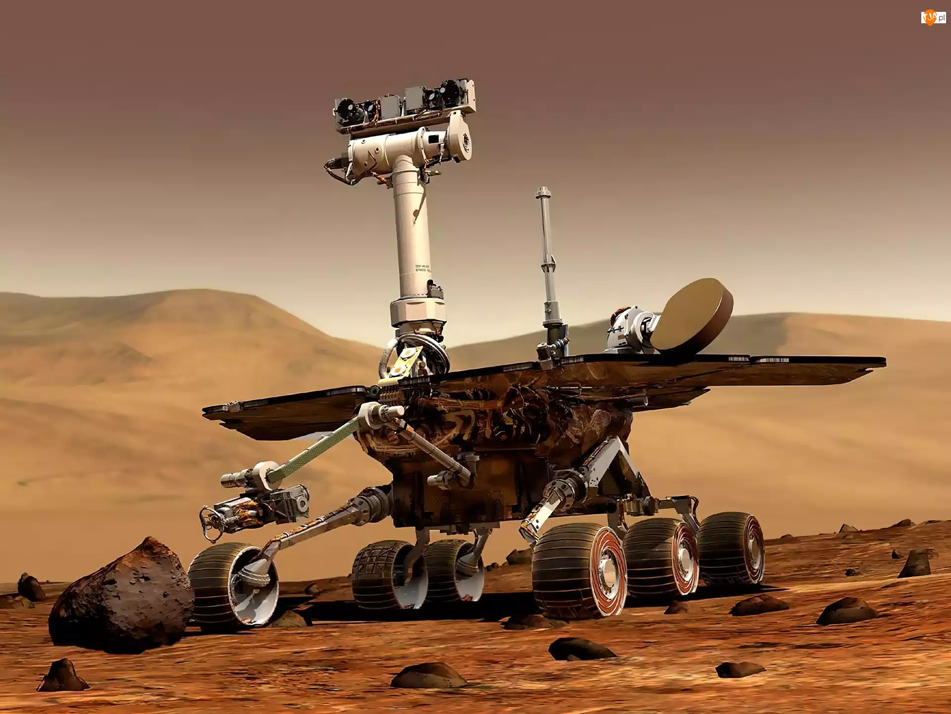 Rover, Kosmos, Mars, Robot