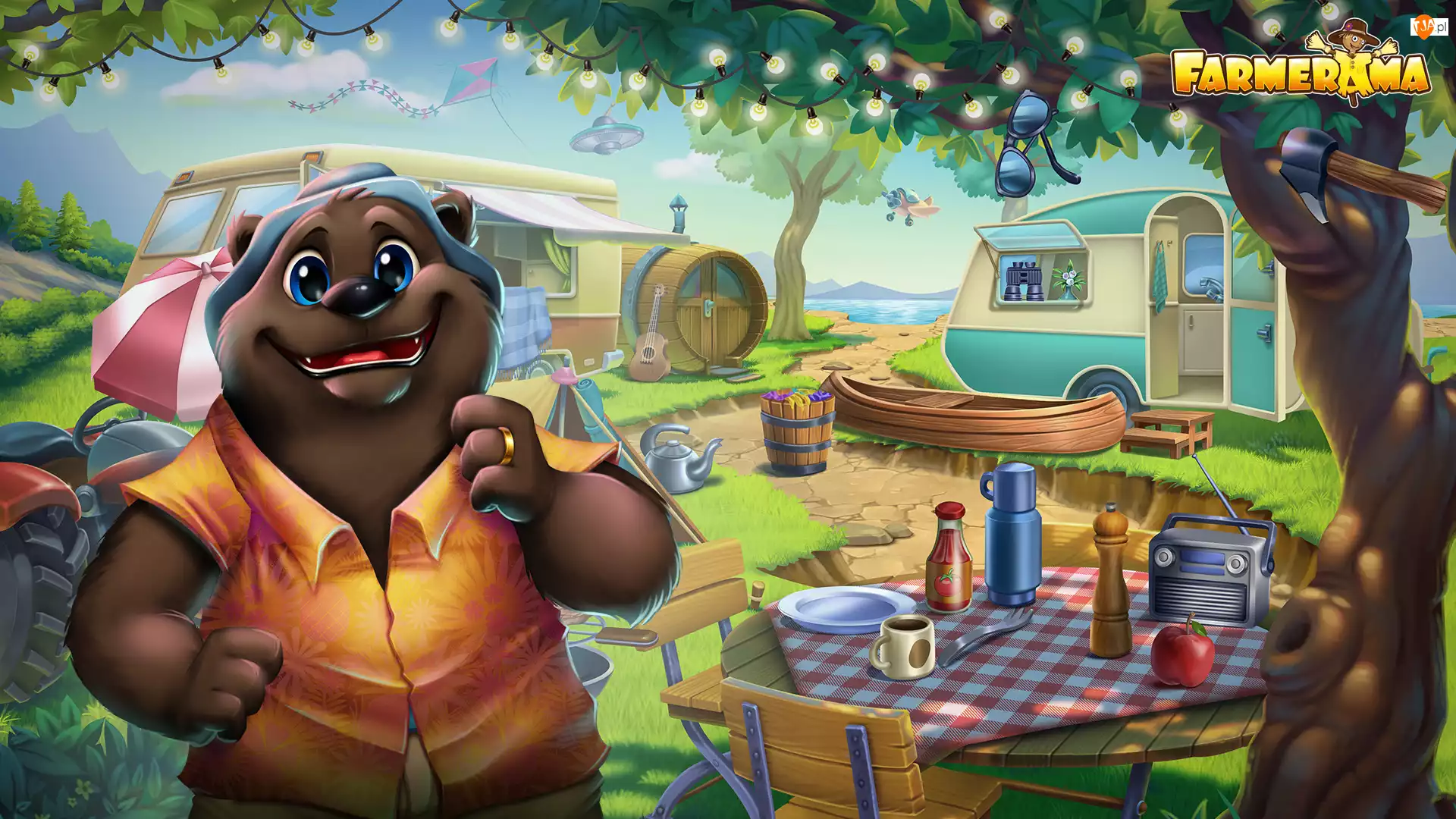 Niedźwiedź, Gra, Farmerama
