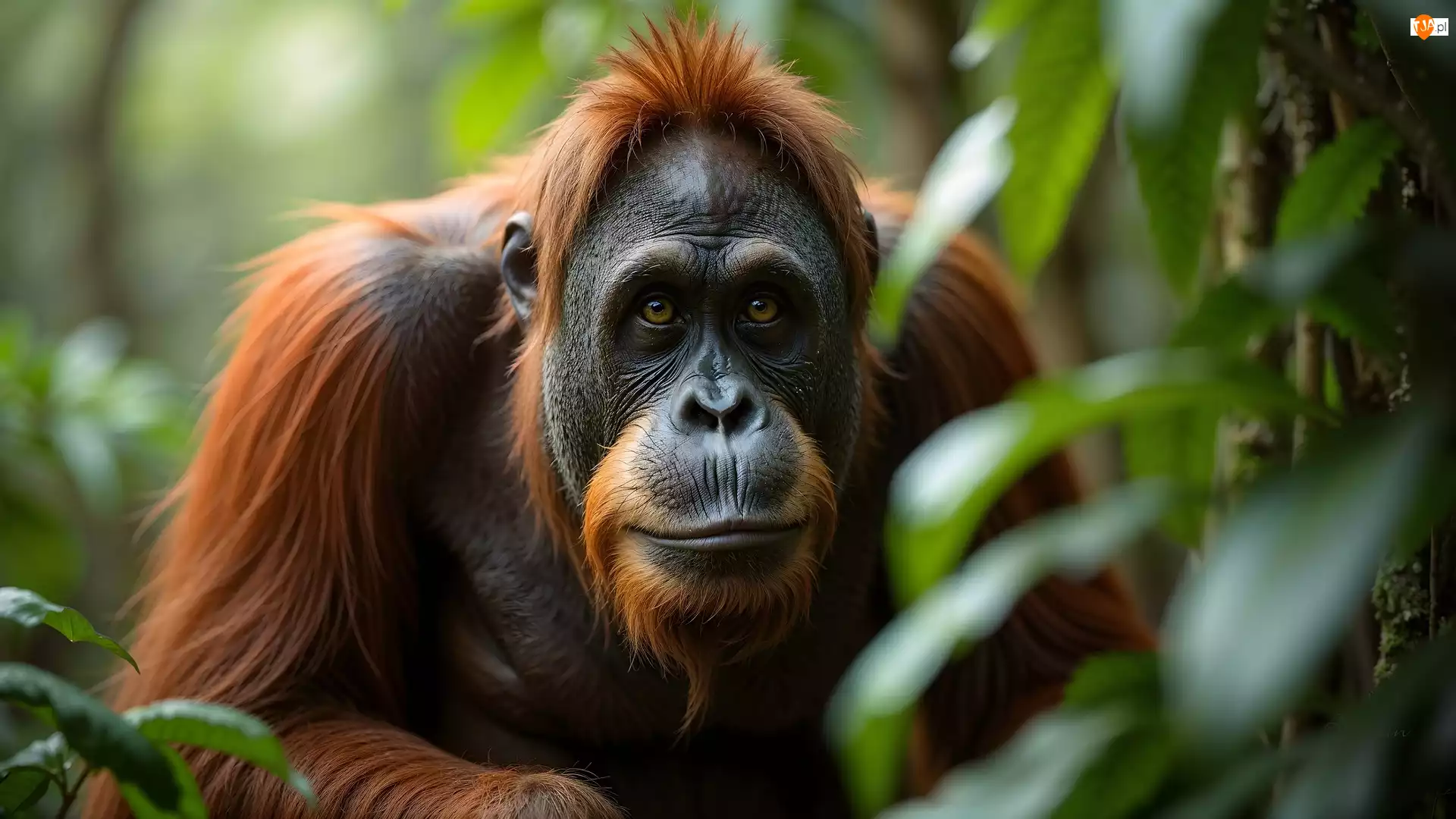 AI, Małpa, Orangutan