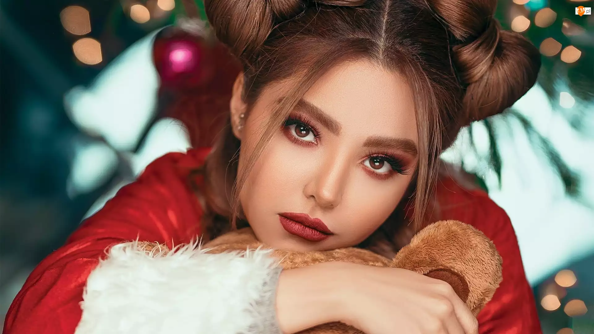 Włosy, Dziewczyna, Twarz, Upięte